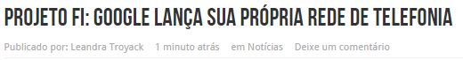 projeto fi google